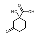 CAS#: 183134-62-5, (1R)-1-Hydroxy-3-Oxocyclohexanecarboxylic Acid