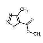 CAS#: 183298-93-3, Methyl 4-Methyl-1,2,3-Thiadiazole-5-Carboxylate
