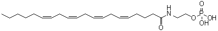 CAS#: 183323-26-4, 2-[(5Z,8Z,11Z,14Z)-5,8,11,14-Icosatetraenoylamino]Ethyl Dihydrogen Phosphate