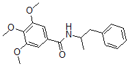 CAS#: 18341-14-5, 3,4,5-Trimethoxy-N-(alpha-Methylphenethyl)Benzamide