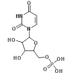 CAS#: 18354-06-8, 1-(5-O-Phosphonopentofuranosyl)-2,4(1H,3H)-Pyrimidinedione