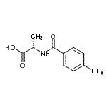 CAS#: 183559-35-5, N-(4-Methylbenzoyl)-L-Alanine