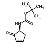 CAS#: 183606-89-5, 2-Methyl-2-Propanyl [(1S)-2-Oxo-3-Cyclopenten-1-Yl]Carbamate