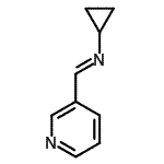 CAS#: 183608-99-3, (E)-N-Cyclopropyl-1-(3-Pyridinyl)Methanimine