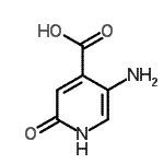 CAS 登录号：183742-01-0， 5-氨基-2-氧代-1,2-二氢-4-吡啶羧酸