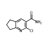 CAS#: 183871-87-6, 2-Chloro-6,7-Dihydro-5H-Cyclopenta[b]Pyridine-3-Carboxamide