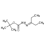 CAS 登录号：184177-77-3， 2-甲基-2-丙基2-(3-戊烷亚基)肼羧酸酯