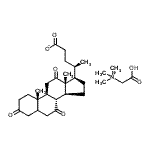 CAS#: 18434-76-9, Carboxy-N,N,N-Trimethylmethanaminium 3,7,12-Trioxocholan-24-Oate