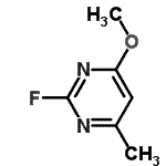 CAS#: 184590-44-1, 2-Fluoro-4-Methoxy-6-Methylpyrimidine