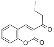 CAS 登录号：1846-73-7， 3-(1-氧代丁基)-2H-1-苯并吡喃-2-酮