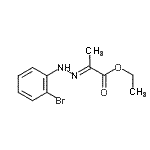 CAS#: 18474-55-0, Ethyl (2E)-2-[(2-Bromophenyl)Hydrazono]Propanoate