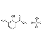 CAS#: 185059-70-5, 1-(3-Amino-2-Hydroxyphenyl)Ethanone Sulfate (1:1)