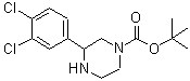 CAS#: 185110-16-1, 2-Methyl-2-Propanyl 3-(3,4-Dichlorophenyl)-1-Piperazinecarboxylate