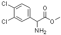 CAS 登录号：185110-25-2， 氨基(3,4-二氯苯基)乙酸甲酯