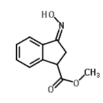 CAS 登录号：185122-64-9， 甲基(3Z)-3-(羟基亚胺)-1-茚满羧酸酯