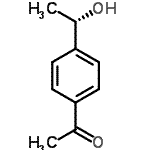 CAS#: 185144-38-1, 1-{4-[(1S)-1-Hydroxyethyl]Phenyl}Ethanone