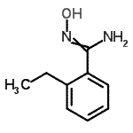 CAS#: 185148-54-3, 2-Ethyl-N'-Hydroxybenzenecarboximidamide