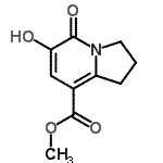CAS#: 185198-42-9, Methyl 6-Hydroxy-5-Oxo-1,2,3,5-Tetrahydro-8-Indolizinecarboxylate
