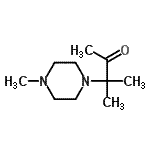 CAS#: 185207-16-3, 3-Methyl-3-(4-Methyl-1-Piperazinyl)-2-Butanone