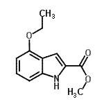 CAS#: 185212-25-3, Methyl 4-Ethoxy-1H-Indole-2-Carboxylate