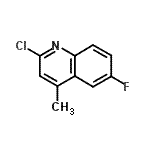 CAS#: 18529-12-9, 2-Chloro-6-Fluoro-4-Methylquinoline