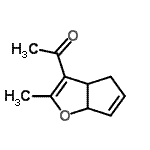 CAS 登录号：185315-86-0， 1-(2-甲基-4,6a-二氢-3aH-环戊二烯并[b]呋喃-3-基)乙酮