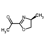 CAS#: 185444-99-9, 1-[(4S)-4-Methyl-4,5-Dihydro-1,3-Oxazol-2-Yl]Ethanone