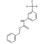 CAS 登录号：18585-04-1， 苄基[3-(三氟甲基)苯基]氨基甲酸酯