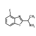 CAS#: 185949-47-7, 1-(4-Fluoro-1,3-Benzothiazol-2-Yl)Ethanamine