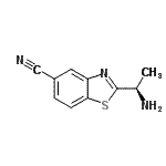 CAS#: 185949-62-6, 2-[(1R)-1-Aminoethyl]-1,3-Benzothiazole-5-Carbonitrile