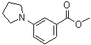 CAS 登录号：186086-71-5， 3-(1-吡咯烷基)苯甲酸甲酯