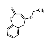 CAS#: 186135-55-7, 4-Ethoxy-1-Benzoxepin-2(5H)-One