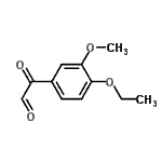 CAS#: 186255-43-6, (4-Ethoxy-3-Methoxyphenyl)(Oxo)Acetaldehyde