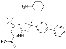 CAS#: 18635-04-6, 2-(4-Biphenylyl)-isopropyloxycarbonyl-O-tert-butyl-L-serine cyclohexylamine salt
