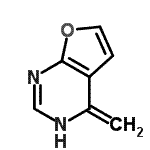 CAS 登录号：186454-71-7， 4-亚甲基-1,4-二氢呋喃并[2,3-d]嘧啶