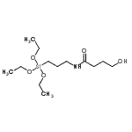 CAS 登录号：186543-03-3， 4-羟基-N-[3-(三乙氧基硅烷基)丙基]丁酰胺