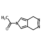 CAS#: 186746-81-6, 1-(1,4-Dihydro-6H-Pyrrolo[3,4-d]Pyridazin-6-Yl)Ethanone