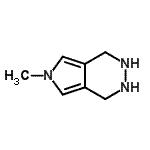 CAS#: 186746-84-9, 6-Methyl-2,3,4,6-Tetrahydro-1H-Pyrrolo[3,4-d]Pyridazine