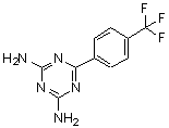 CAS#: 186834-97-9, 6-[4-(Trifluoromethyl)Phenyl]-1,3,5-Triazine-2,4-Diamine