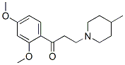 CAS 登录号:18703-90-7, 1-(2,4-二甲氧基苯基)-3-(4-甲基-1-哌啶基)-1-丙酮