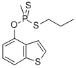 CAS 登录号:18729-79-8, 甲基-二硫代膦酸O-(苯并(b)噻吩-4-基)S-丙基酯