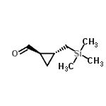 CAS#: 187335-57-5, (1R,2R)-2-[(Trimethylsilyl)Methyl]Cyclopropanecarbaldehyde