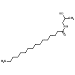 CAS 登录号：18738-25-5， N-(2-羟基丙基)十六烷酰胺