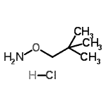 CAS 登录号：187399-72-0， 1-(氨基氧基)-2,2-二甲基丙烷盐酸盐(1:1)