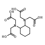 CAS 登录号：18763-65-0， 2,2',2'',2'''-(1,2-环己烷二基二次氮基)四乙酸