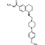 CAS#: 187665-60-7, (1S)-1-{2-[4-(4-Methoxyphenyl)-1-Piperazinyl]Ethyl}-N-Methyl-3,4-Dihydro-1H-Isochromene-6-Carboxamide