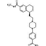 CAS 登录号：187665-65-2， (1S)-1-{2-[4-(4-氨基甲酰苯基)-1-哌嗪基]乙基}-N-甲基-3,4-二氢-1H-异苯并吡喃-6-甲酰胺