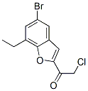 CAS#: 18775-40-1, 1-(5-Bromo-7-Ethyl-2-Benzofuryl)-2-Chloroethan-1-One