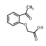 CAS#: 1878-62-2, (2-Acetylphenoxy)Acetic Acid