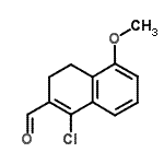 CAS#: 187963-07-1, 1-Chloro-5-Methoxy-3,4-Dihydro-2-Naphthalenecarbaldehyde